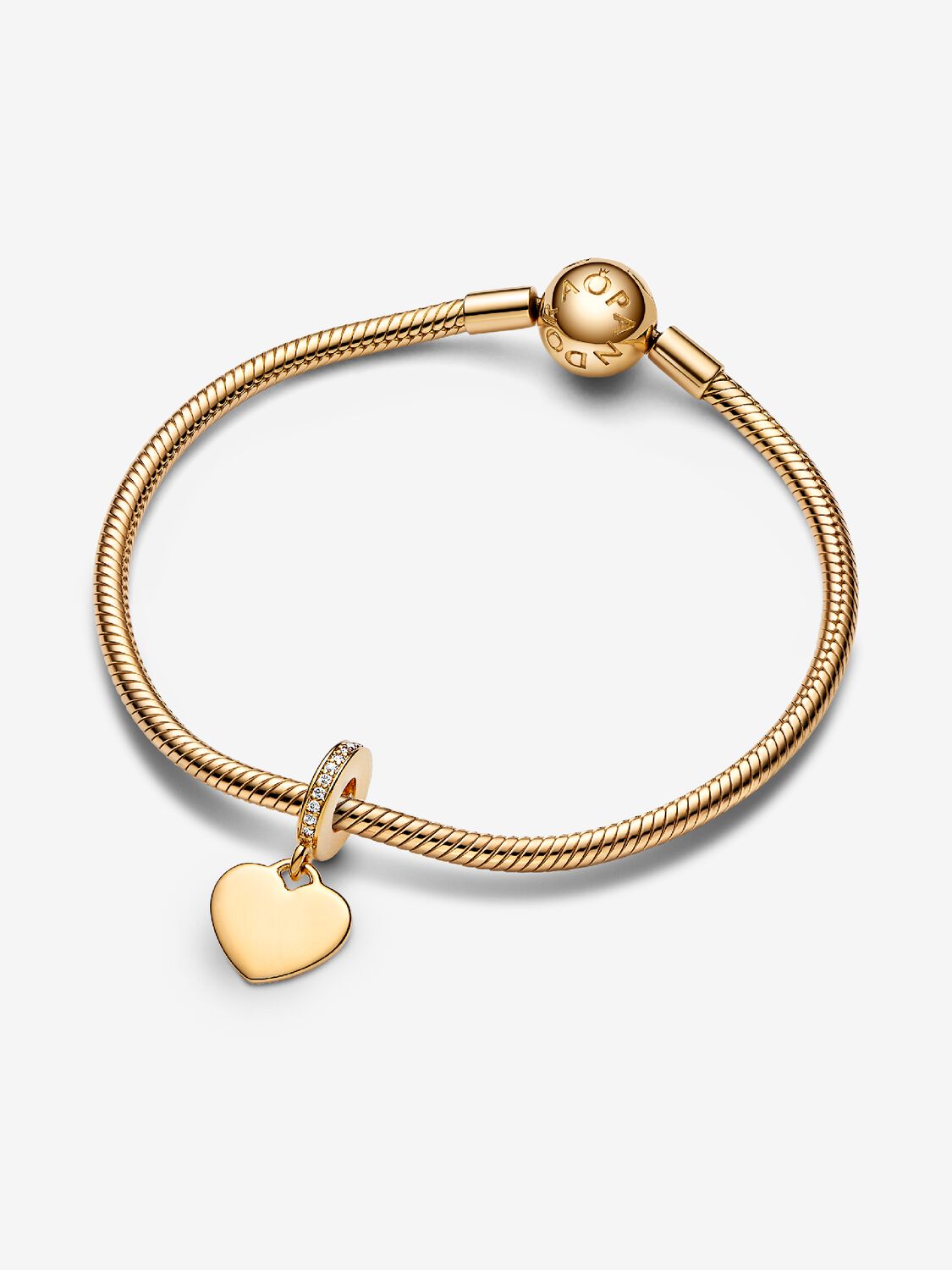 Engravable Heart Tag Dangle Charm