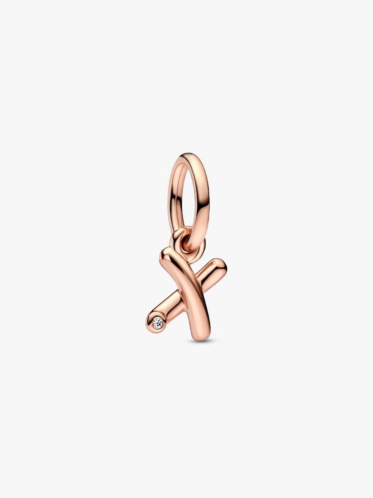 Letter X Script Alphabet Dangle Charm Pandora West Africa