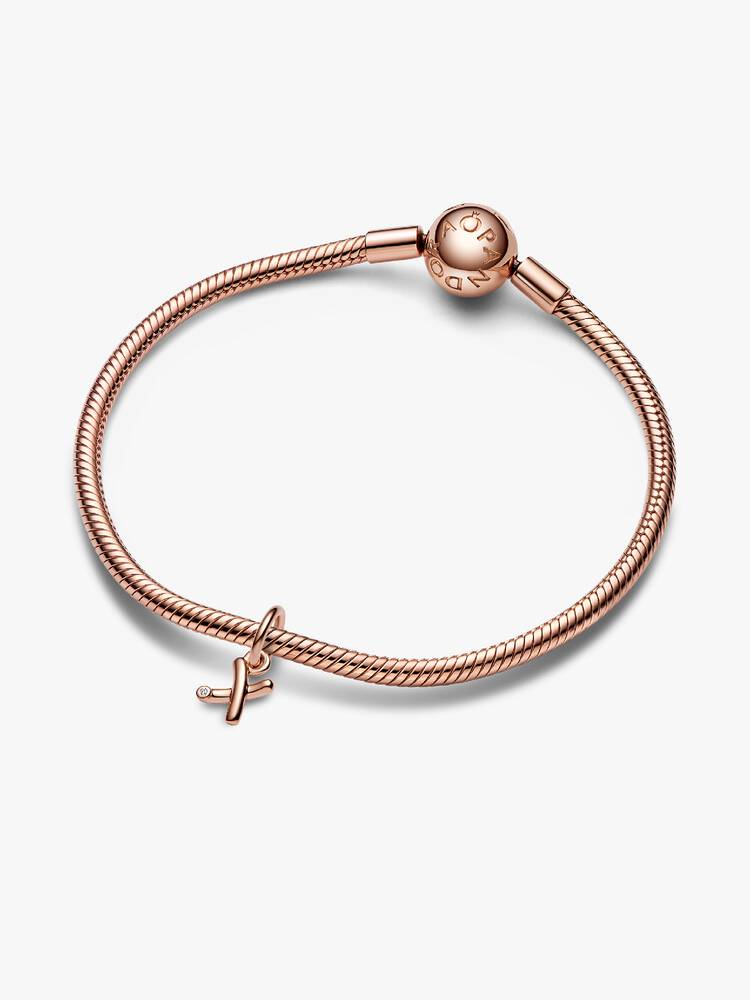 Letter X Script Alphabet Dangle Charm Pandora West Africa
