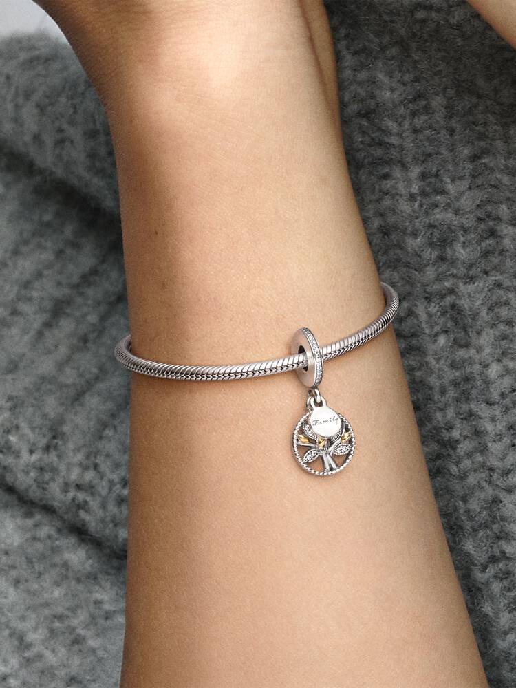 Sparkling Family Tree Dangle Charm Pandora West Africa