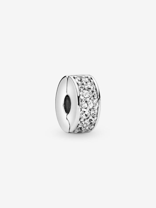 Clear Pavé Clip