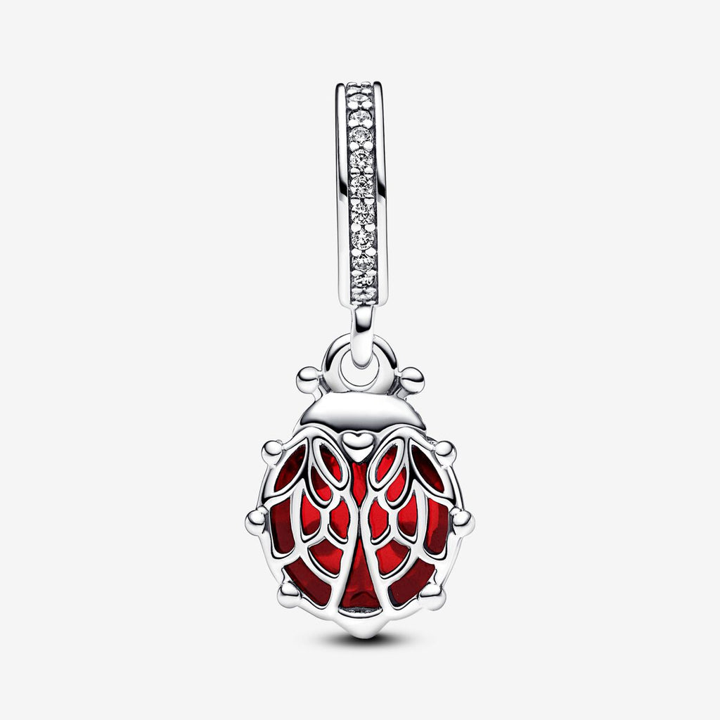 Red Ladybird Dangle Charm