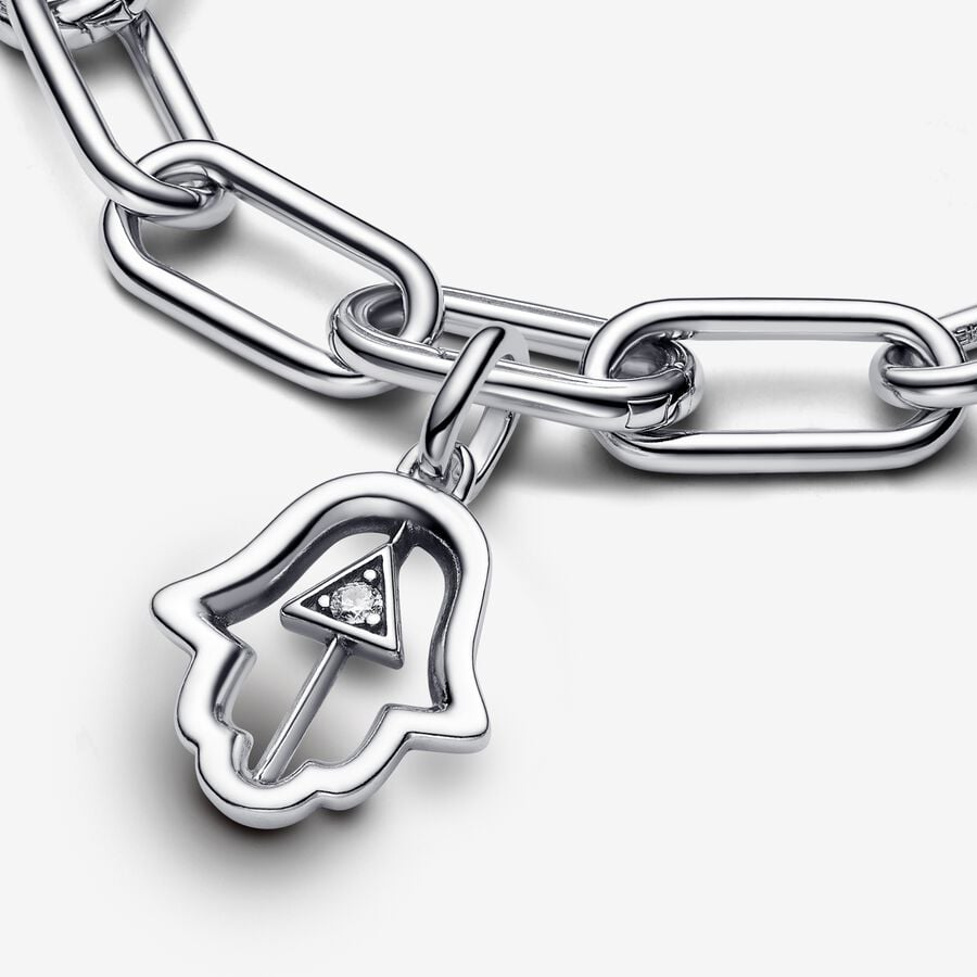 Hamsa Hand Medallion Charm