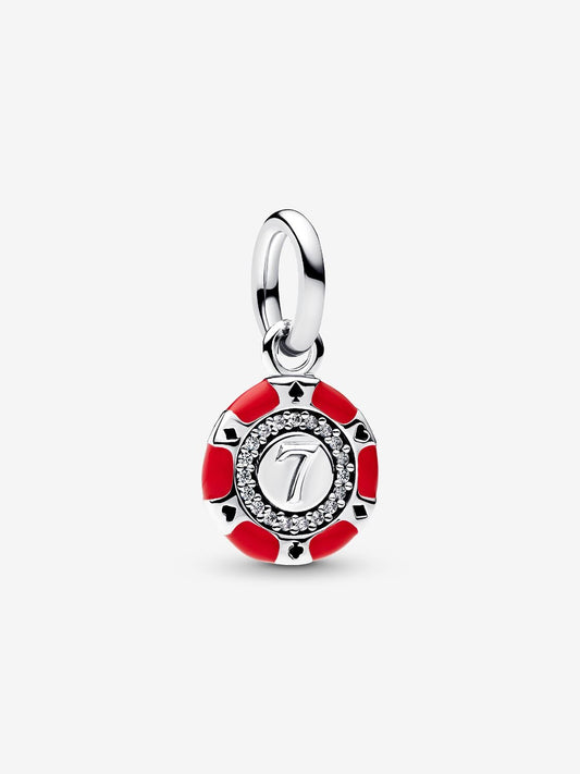 Lucky Chip Dangle Charm Sterling silver 793922C01 /2025 D