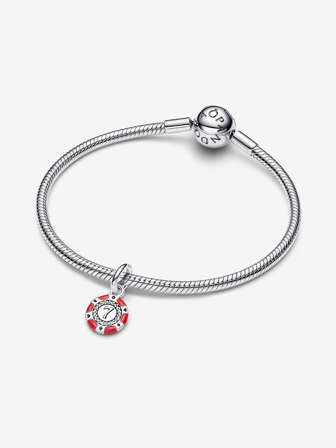 Lucky Chip Dangle Charm Sterling silver 793922C01 /2025 D
