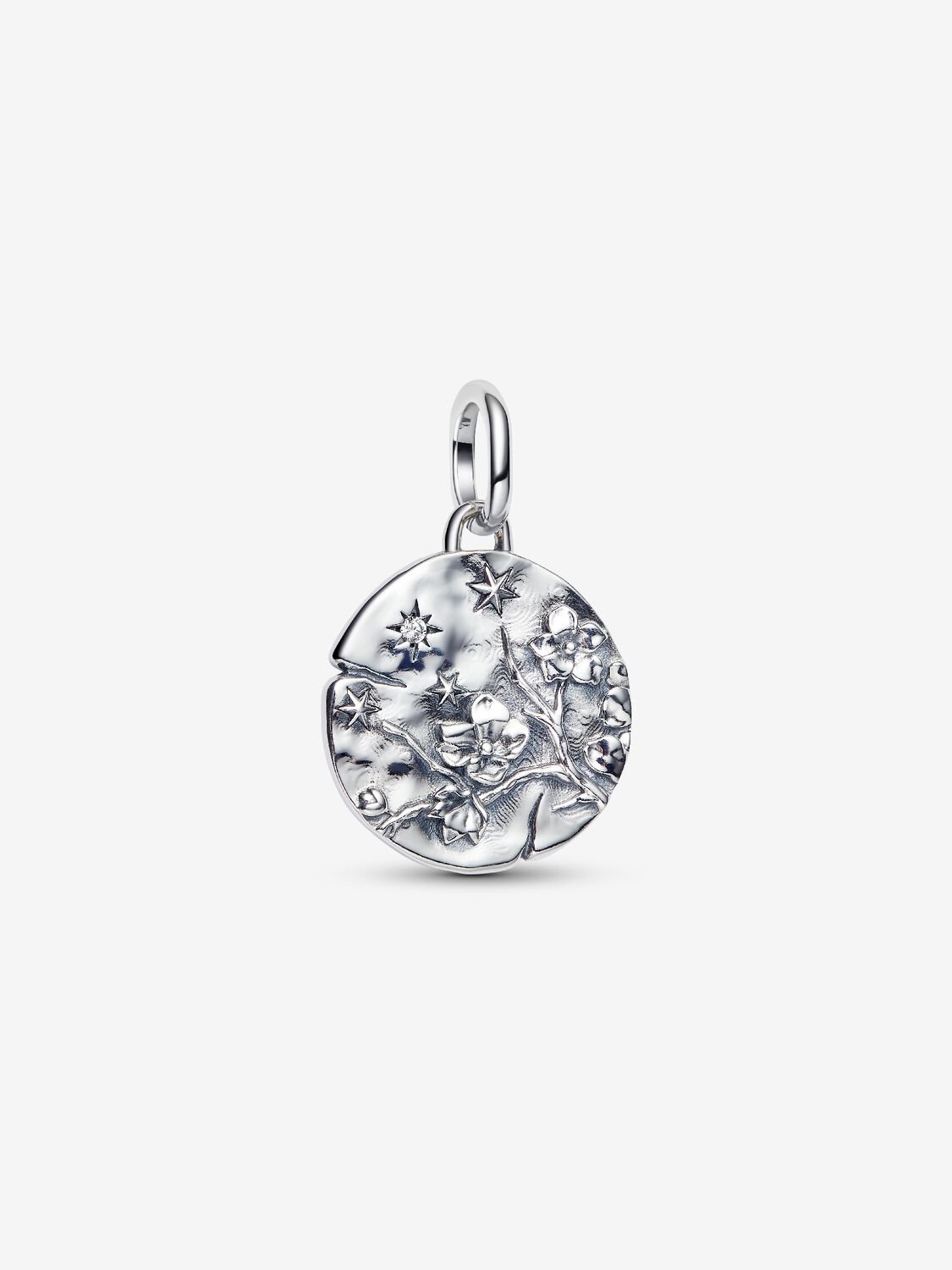 Cherry Blossom Medallion Charm