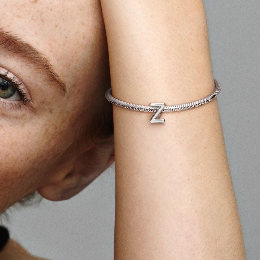 Letter Z Alphabet Charm