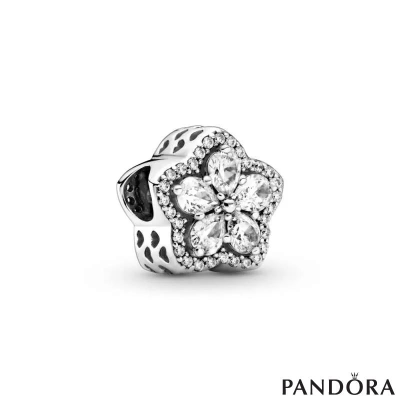 Sparkling Snowflake Pavé Charm