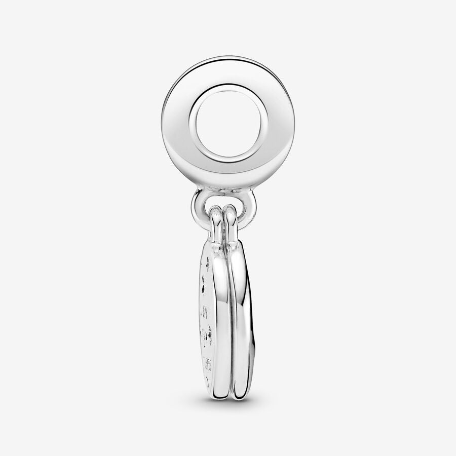 Sleeping Moon and Stars Dangle Charm