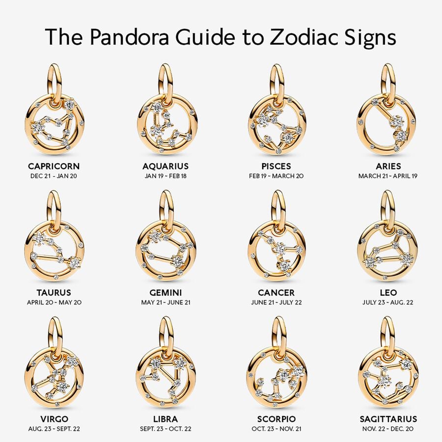 Capricorn Zodiac Dangle Charm