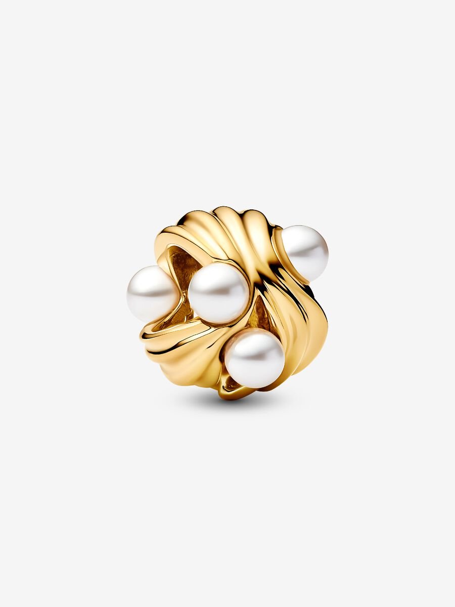 Abstract Waves Charm - Pandora West Africa Charms   