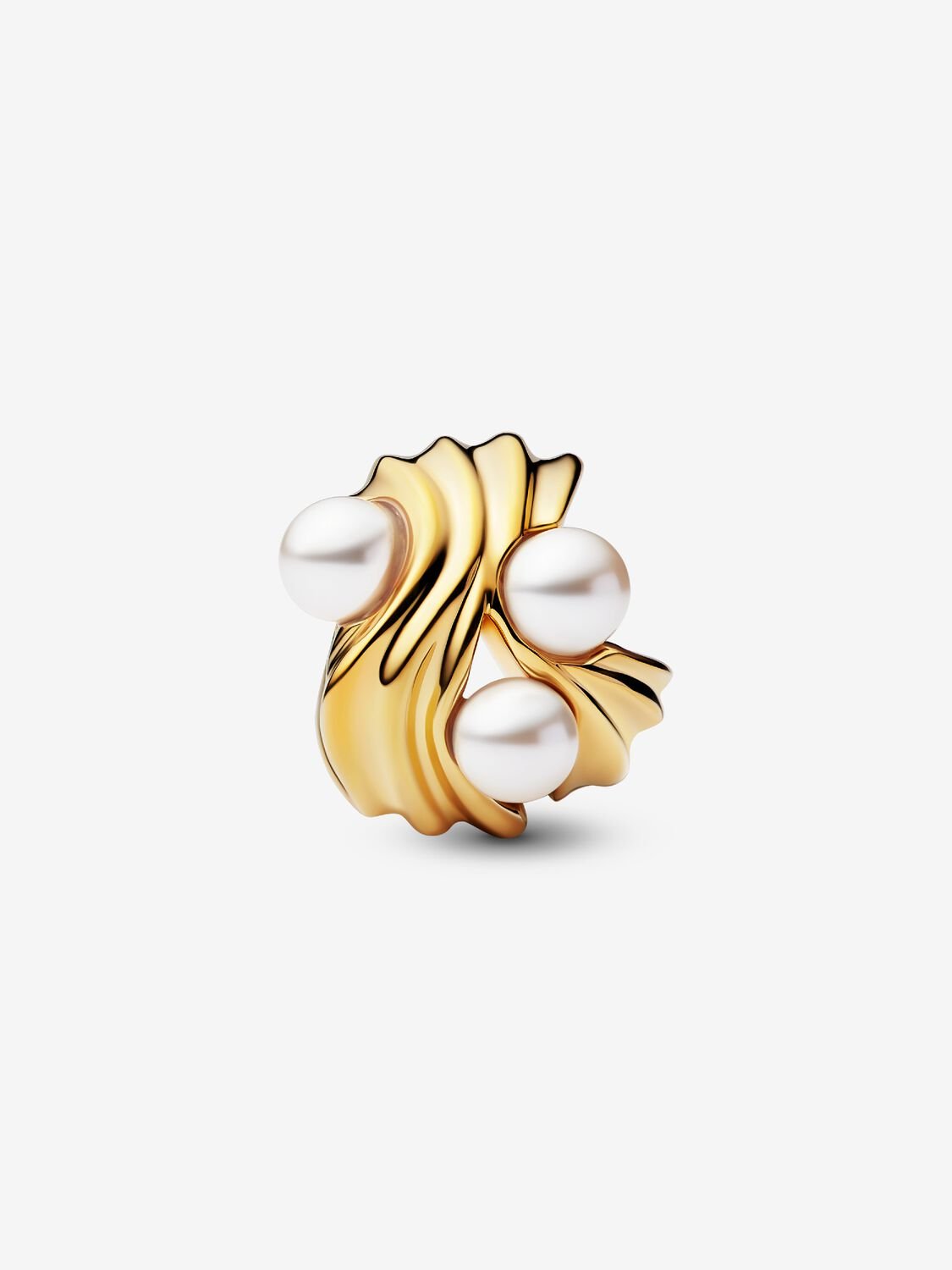 Abstract Waves Charm - Pandora West Africa Charms   