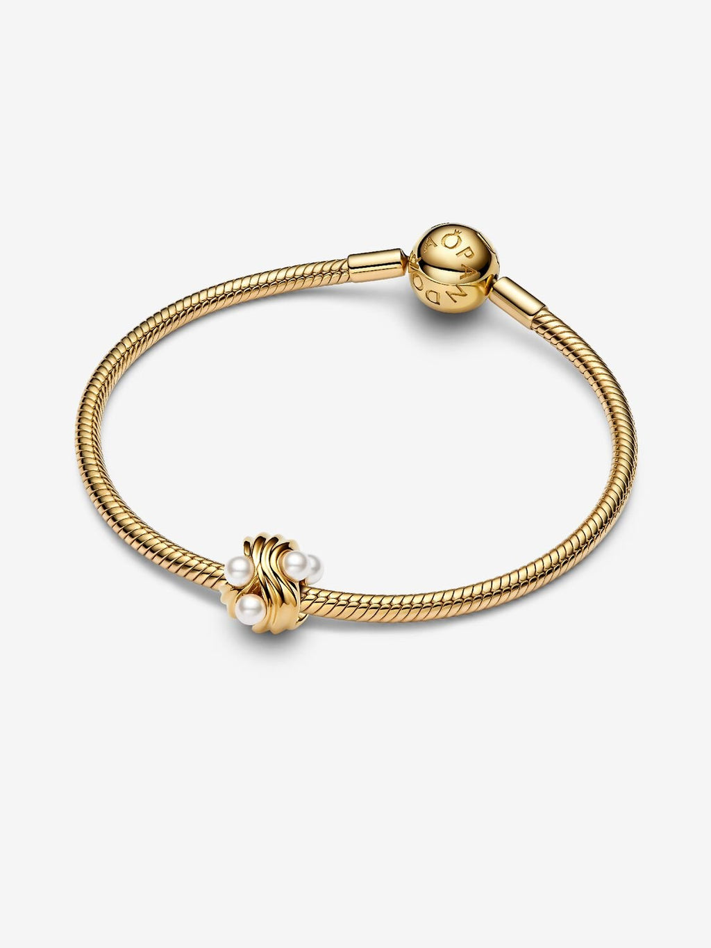 Abstract Waves Charm - Pandora West Africa Charms   