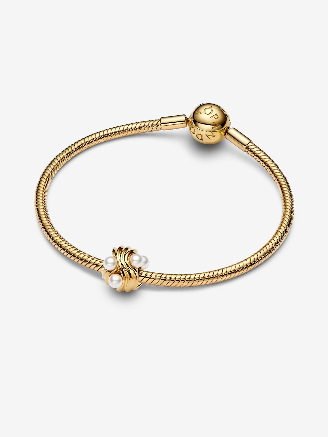 Abstract Waves Charm - Pandora West Africa Charms   