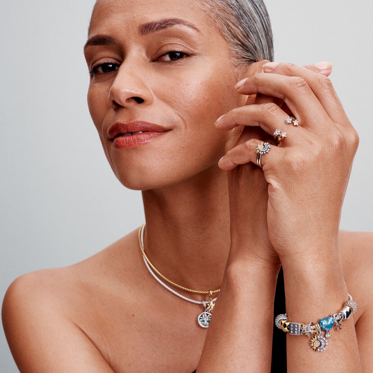 Splittable Sun & Moon Dangle Charm