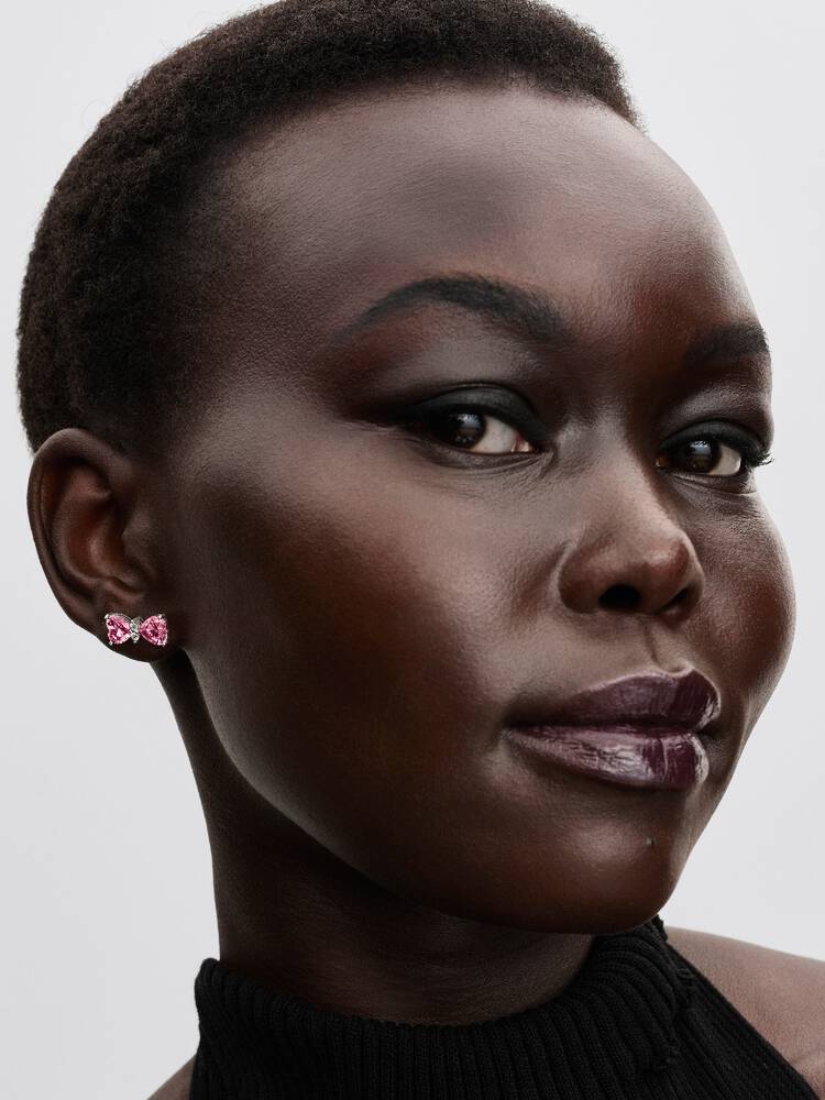 Bow Stud Earrings - Pandora West Africa EARRINGS   