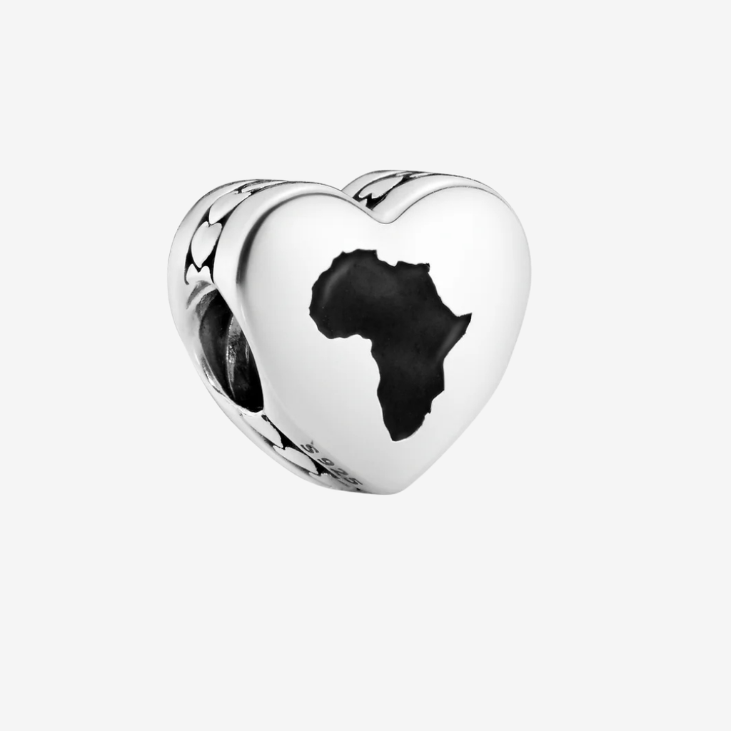 Africa Heart Charm Pandora West Africa