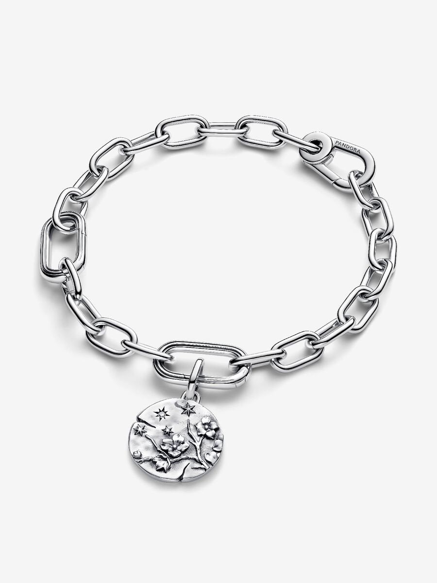 Cherry Blossom Medallion Charm - Pandora West Africa Charms   