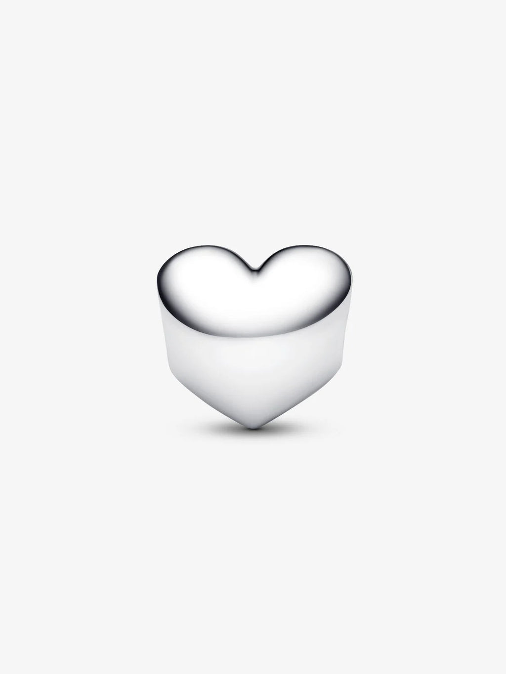 Engravable Clear Stone Heart Charm - Pandora West Africa Charms   