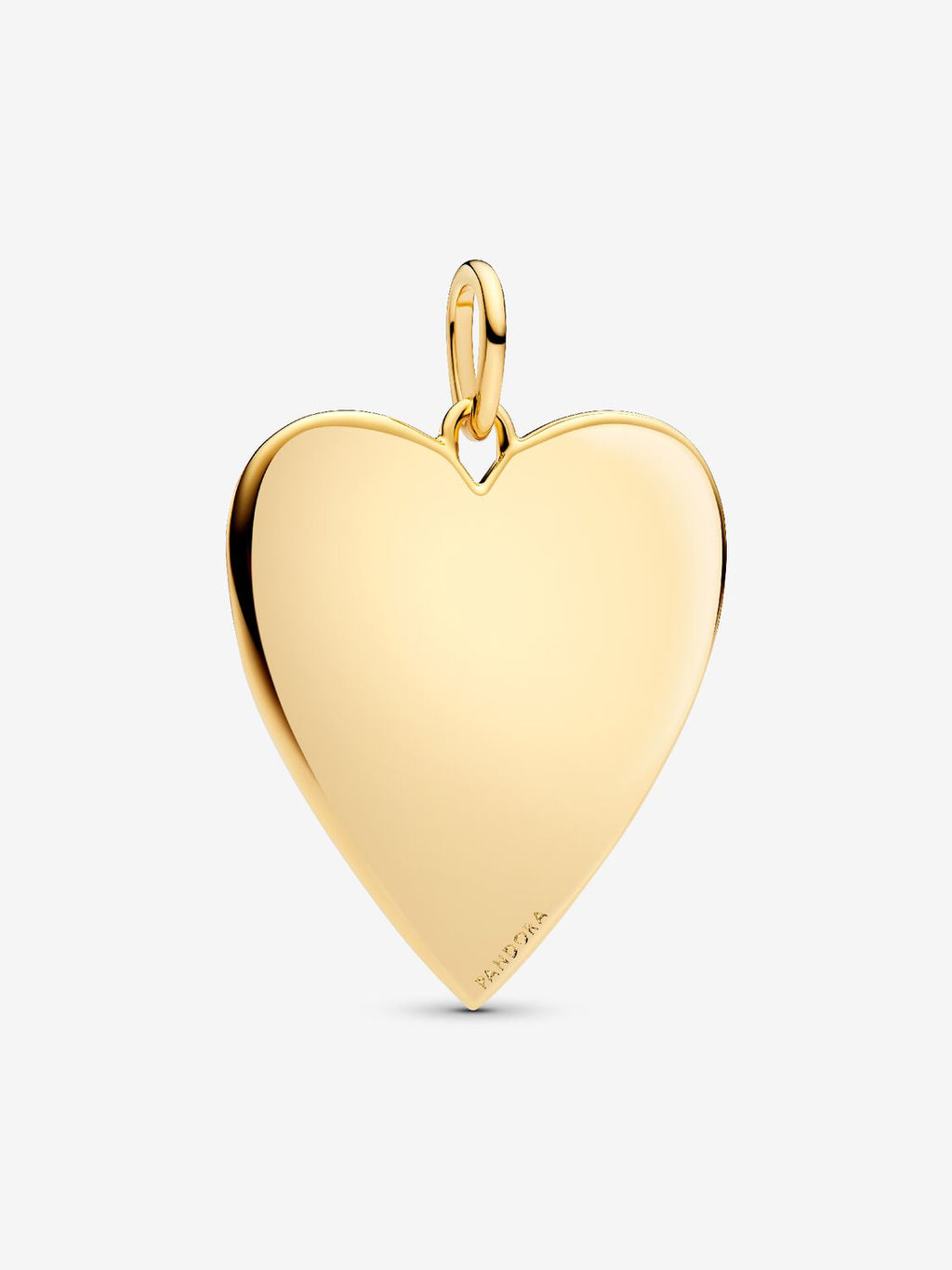 Engravable Heart Oversized Tag Pendant - Pandora West Africa Necklaces   