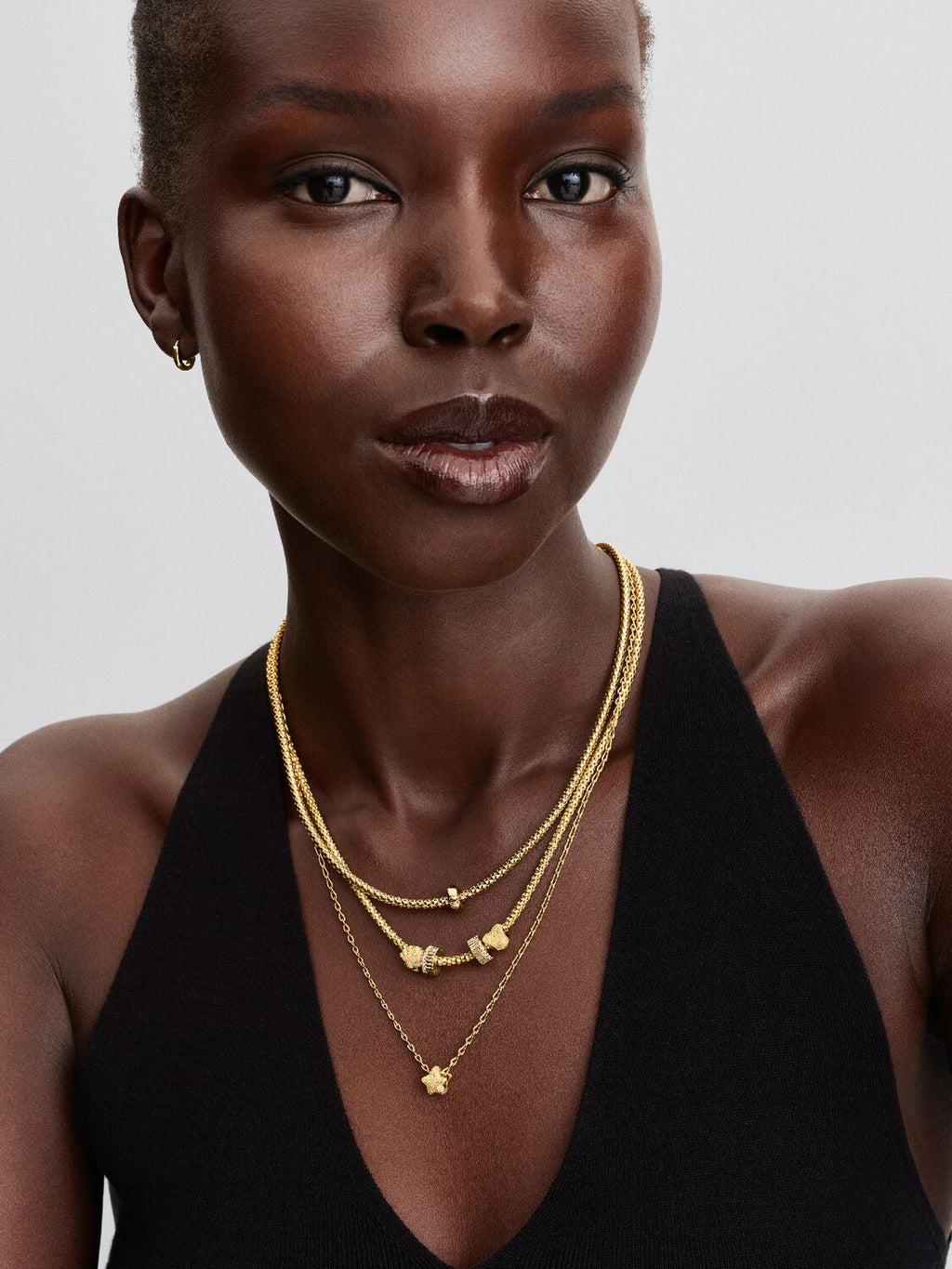 Textured Heart Mini Charm