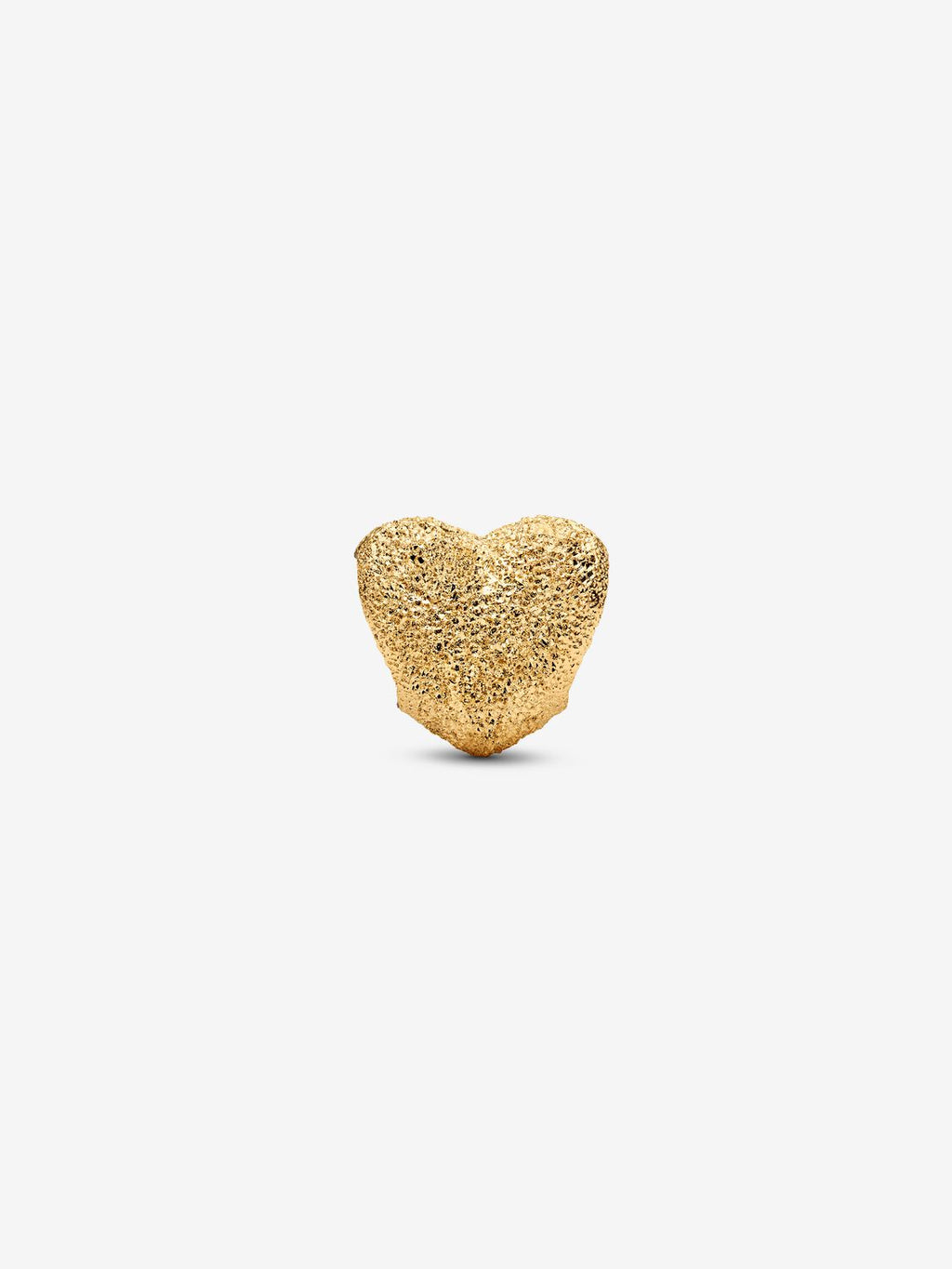 Textured Heart Mini Charm