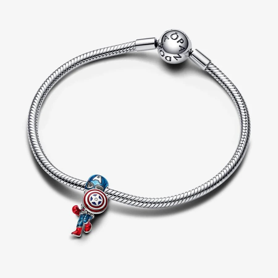 Marvel The Avengers Captain America Charm - Pandora West Africa Charms   