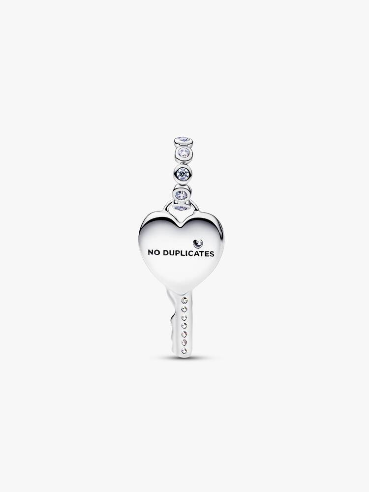Opalescent Heart Key Dangle Charm - Pandora West Africa CHARMS   