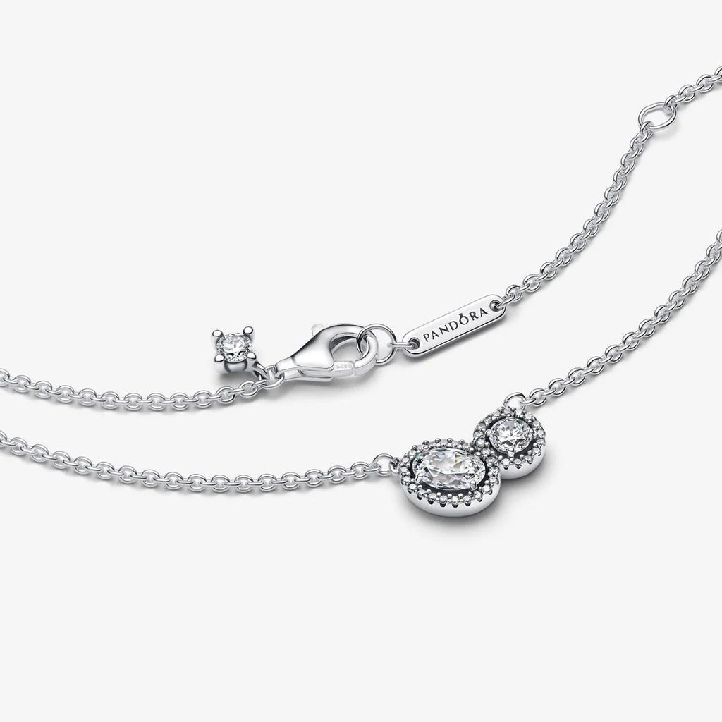 Pandora Embracing Halo Necklace - Pandora West Africa Necklaces   