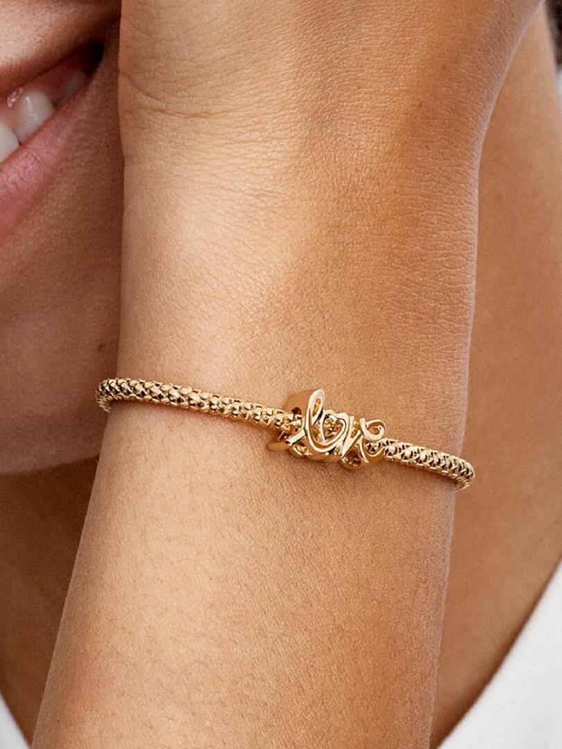 Love 14k G-plated charm 763055C00 2025 A Pandora West Africa