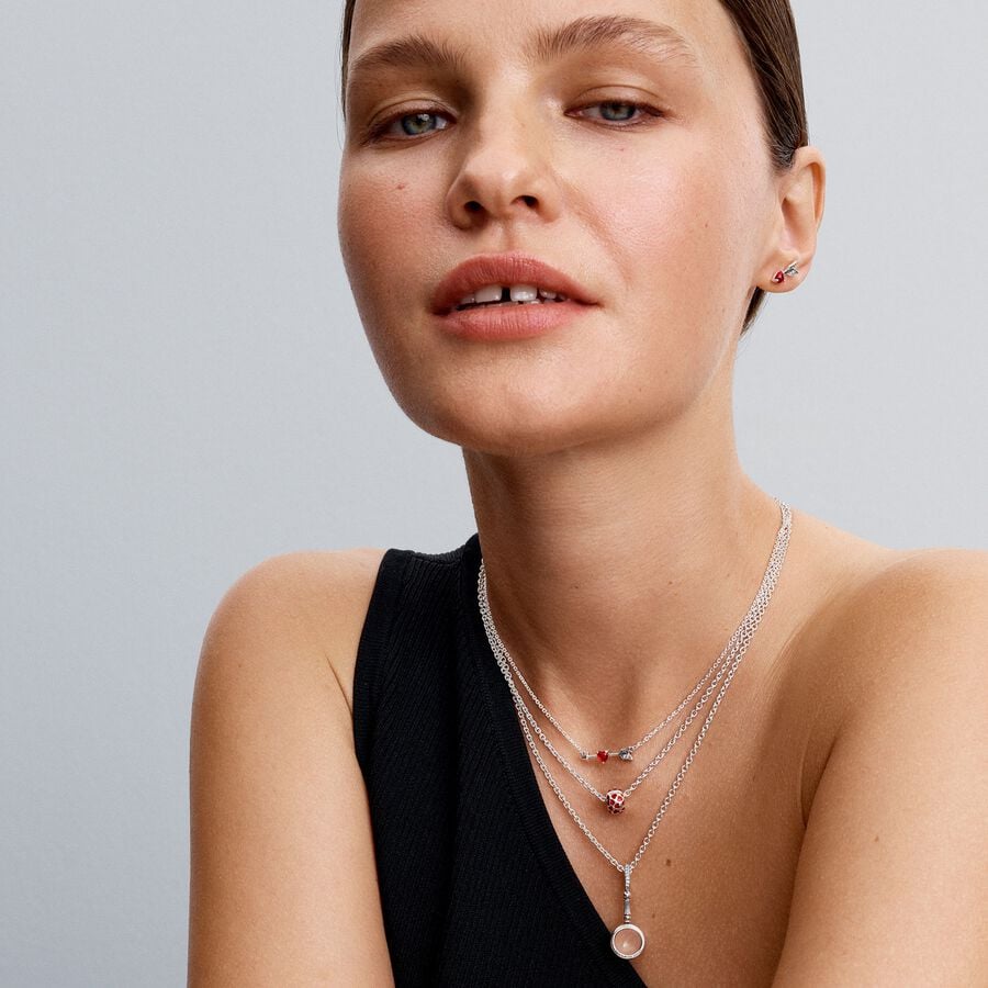 Heart arrow pendant