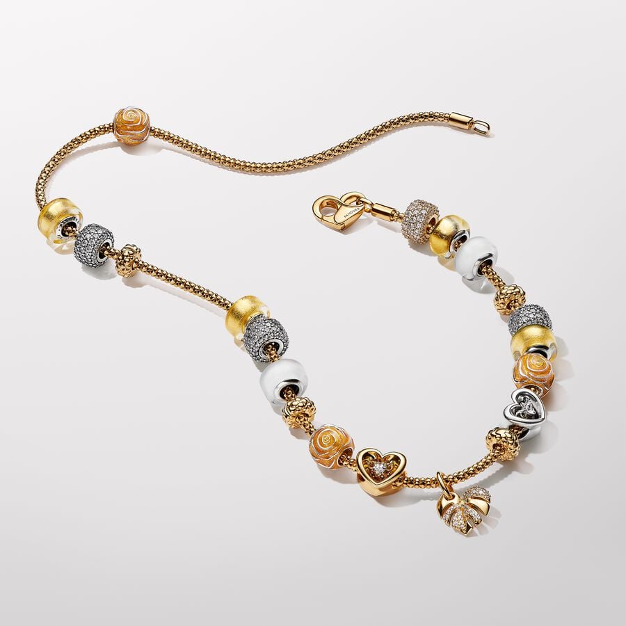 Bracciale pandora mini charm on sale