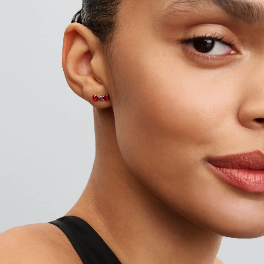 Disney Snow White Bow Stud Earrings