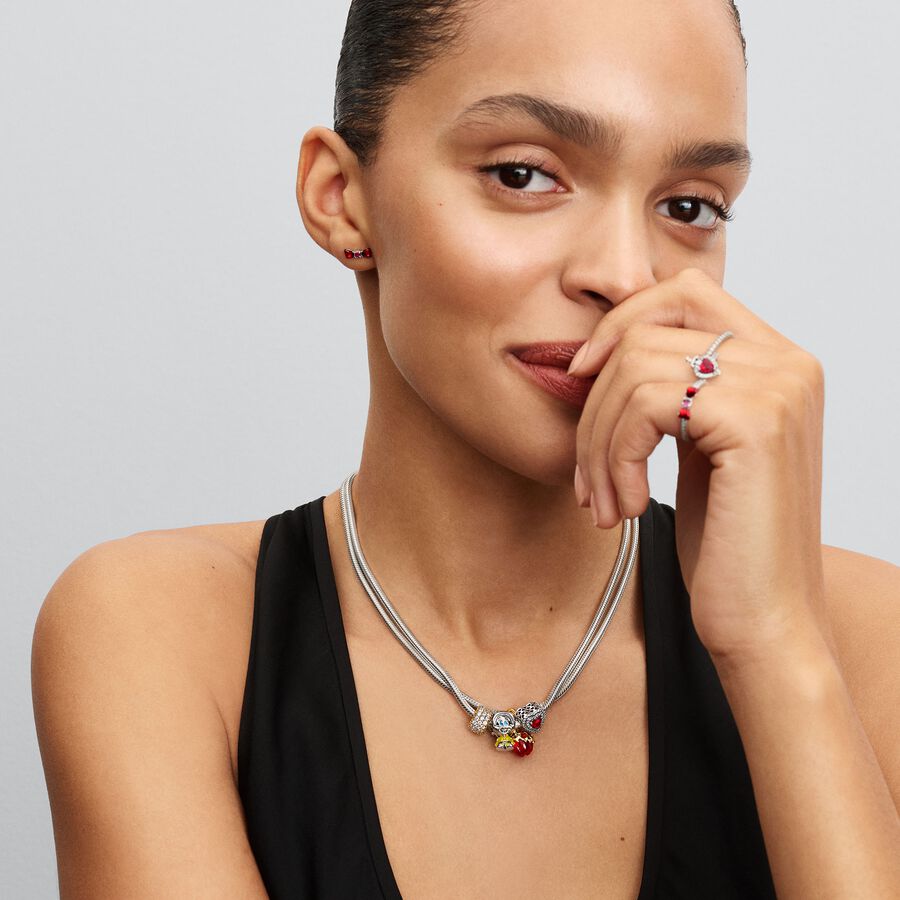 Disney Snow White Bow Stud Earrings