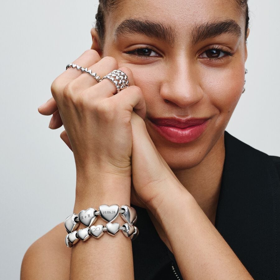 Be Love Engravable Medium Heart Charm