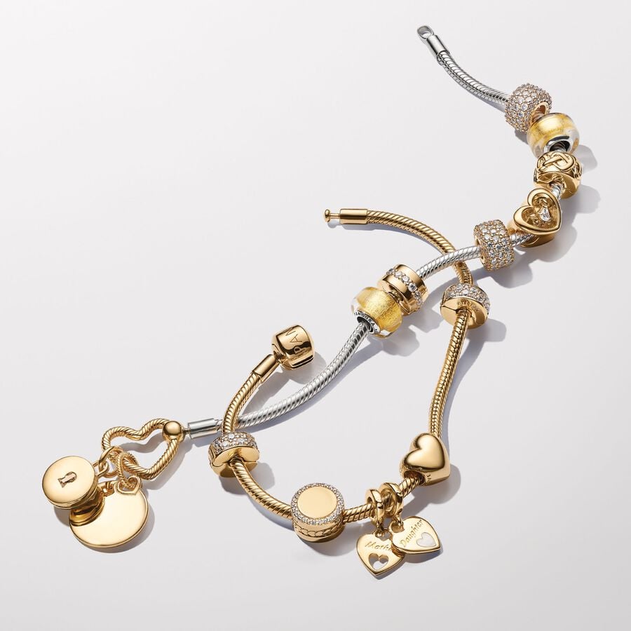 Knotted Hearts Clip Charm