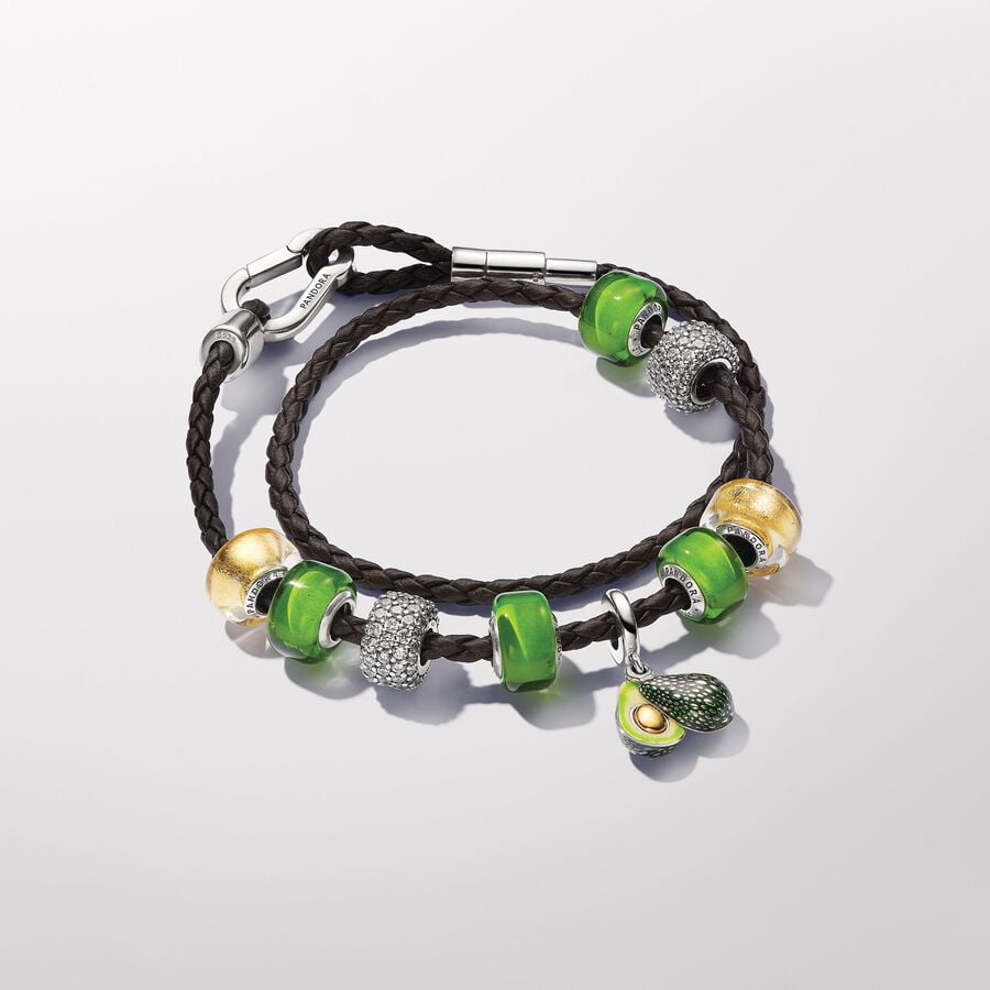 Avocado Double Dangle Charm Pandora West Africa