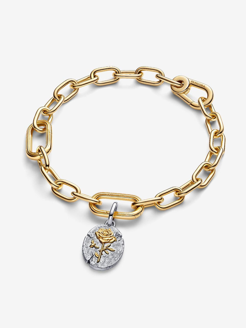Rose Medallion Charm - Pandora West Africa Charms   