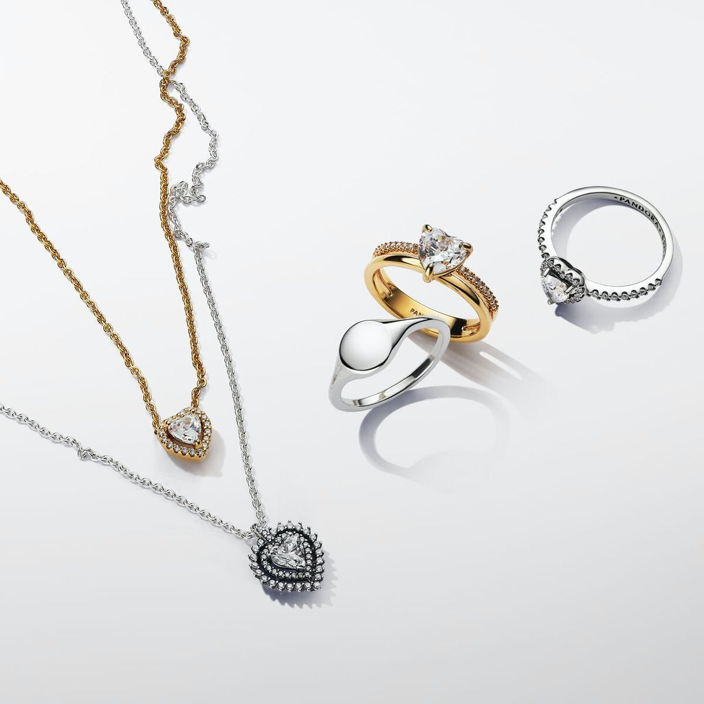 Sparkling Heart Halo Gift Set - Pandora West Africa Jewelry   