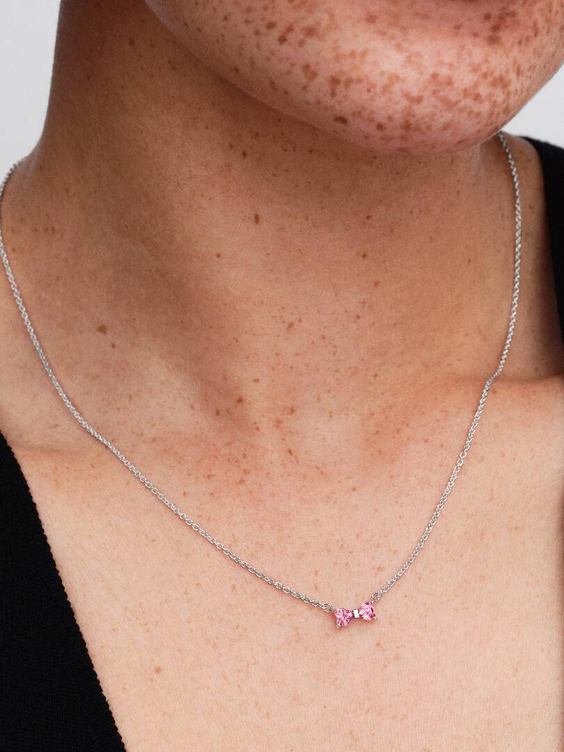 Sparkling Pink Bow Jewelry Gift Set - Pandora West Africa    