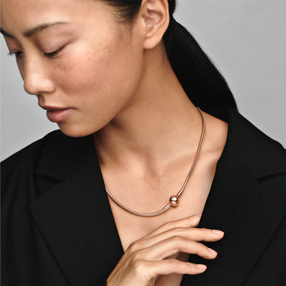 Pandora moments snake chain necklace sale