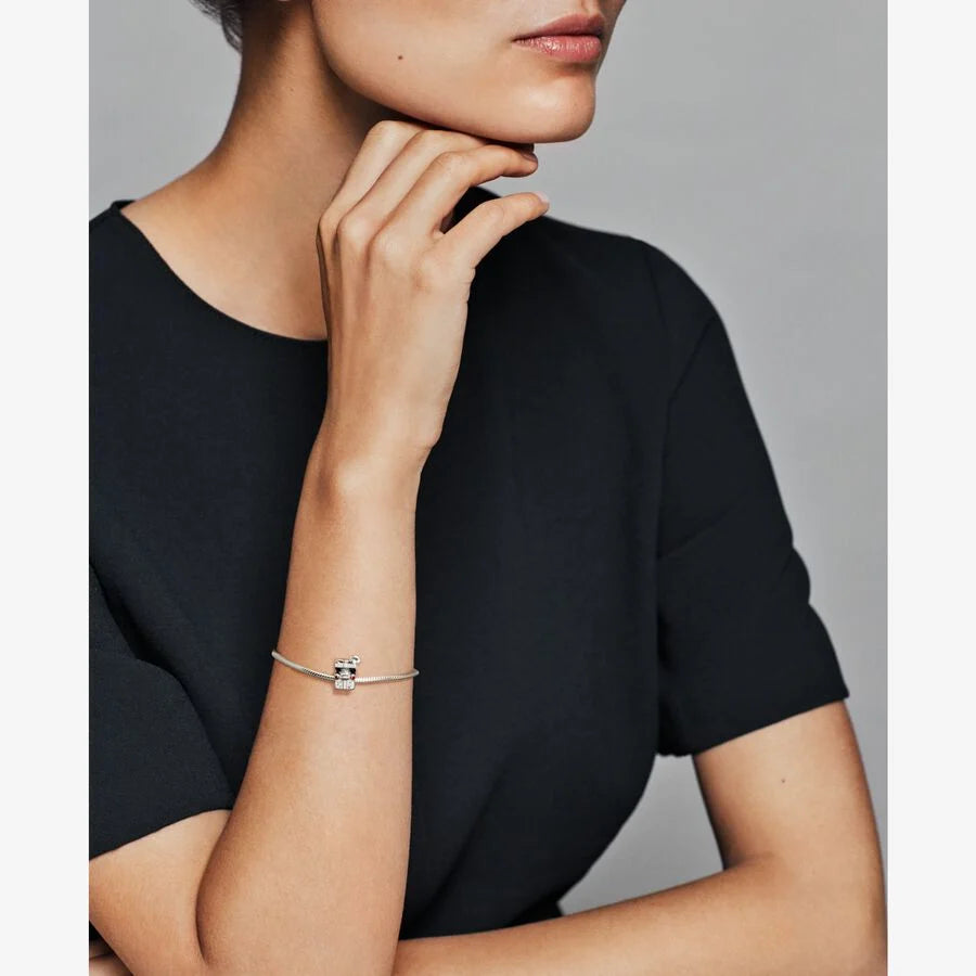 Pandora Santa in a Gift Box Charm